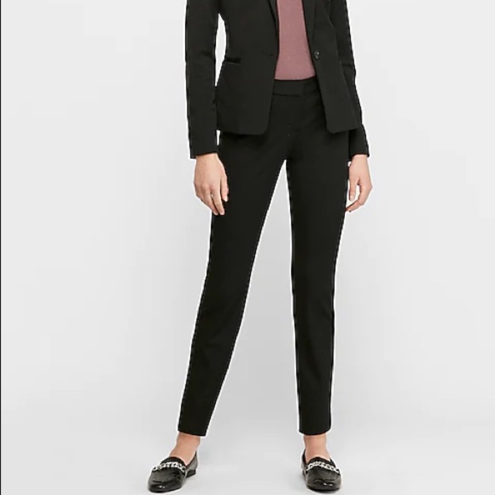 Express Mid Rise Ankle Columnist Pants